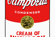 アンディ・ウォーホル Campbell’s Soup I (CREAM OF MUSHROOM)