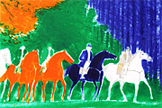 ブラジリエ 五頭の騎馬