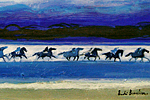 ブラジリエ 湖の騎馬行進