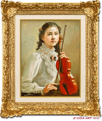 奥龍之介 バイオリンの少女
