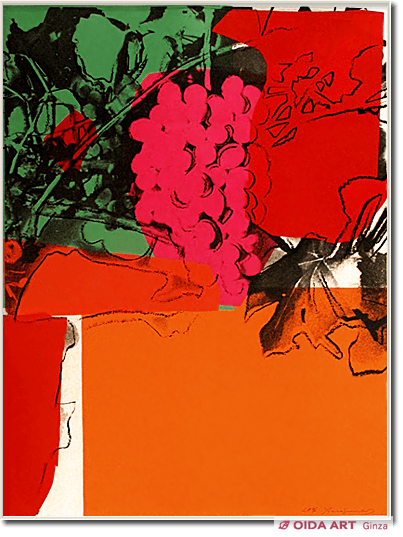 Warhol Andy Grape , six-piece set