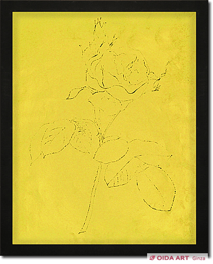 Warhol Andy A GOLD BOOK Flower