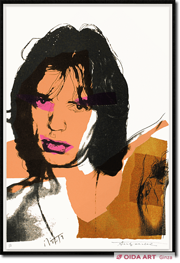 Warhol Andy MICK JAGGER ＃141