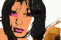 Warhol Andy MICK JAGGER ＃141