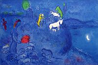 Marc Chagall Spring from Daphnis and Chloe