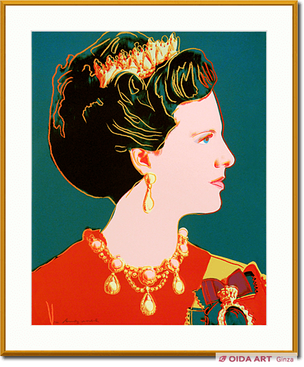 ウォーホル Queen Margrethe(#343)