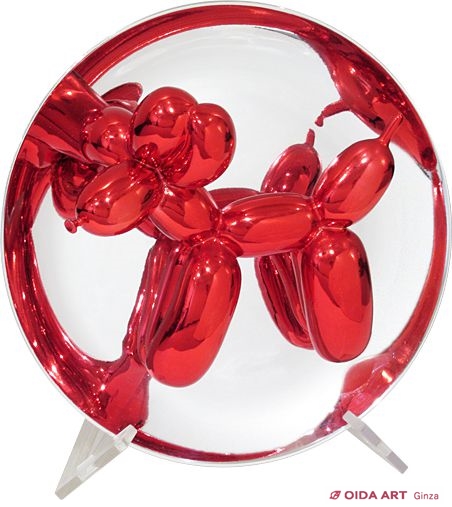 ジェフ・クーンズ Balloon Dog (Red)