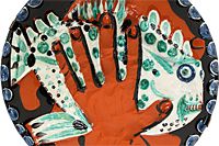 Pablo Picasso Hands with fish (#214)