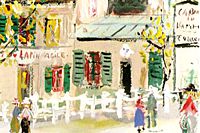 Utrillo Maurice Lapin agile from inspiration village