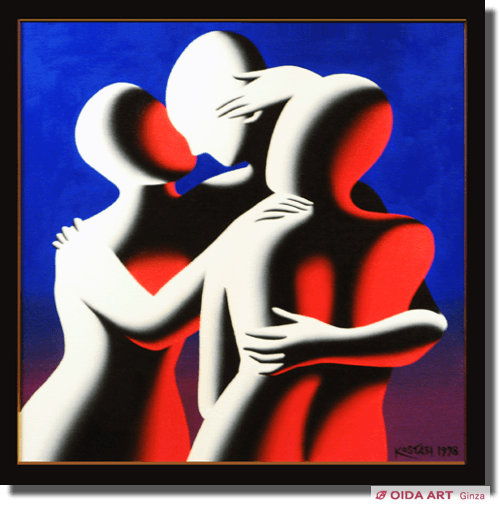 Kostabi Mark THE THREE GRACES (A MOMENT OF COLOR)