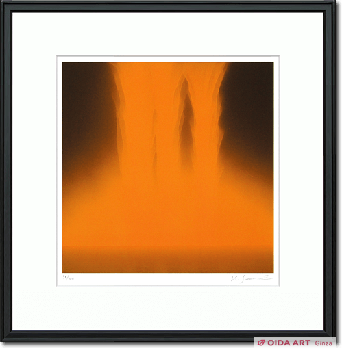 Senju Hiroshi Falling color orange