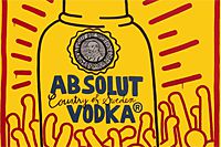 キース・ヘリング Absolut Vodka