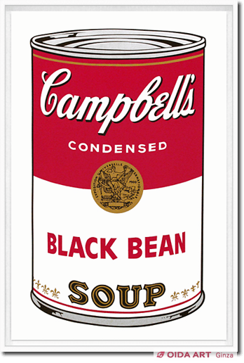 ウォーホル Campbell’s Soup I (BLACK BEAN)