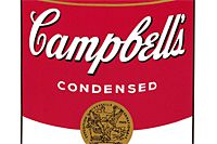 ウォーホル Campbell’s Soup I (BLACK BEAN)
