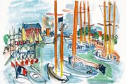 Raoul Dufy Port of Deauville: From the coast of Normandy