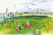 Raoul Dufy Racecourse: From the coast of Normandy