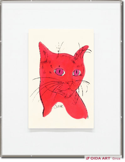 Andy Warhol A Cat Named “Sam” (No.63B)
