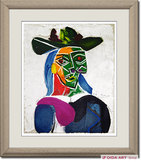 美品『PabloPicasso』パブロ・ピカソ アーティスト 絵画 人物画 画家