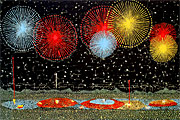 Yamashita Kiyoshi Fireworks in Nagaoka