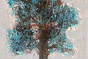 Hoshi Joichi A small tree (blue)