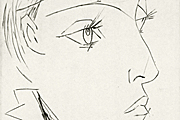パブロ・ピカソ 纏め髪のドラ・マールの肖像II