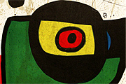 ミロ MIRO PINTURA (DESIGN FOR A POSTER (WITHOUT LETTERS))