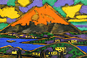 田崎広助 箱根の朱富士