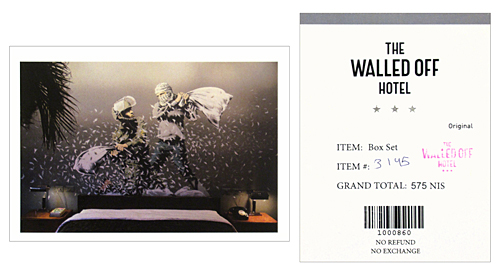 バンクシー THE WALLED OFF HOTEL BOX SET（額A） | 絵画など美術品の 