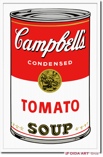 アンディ・ウォーホル Campbell’s Soup I (TOMATO)