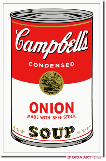 アンディ・ウォーホル Campbell’s Soup I (ONION)