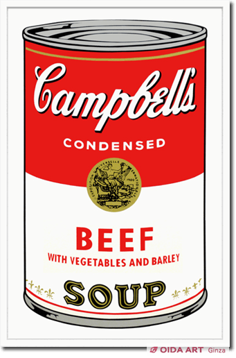 アンディ・ウォーホル Campbell’s Soup I (BEEF)
