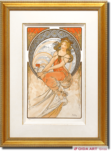 Mucha Maria Alphonse Painting