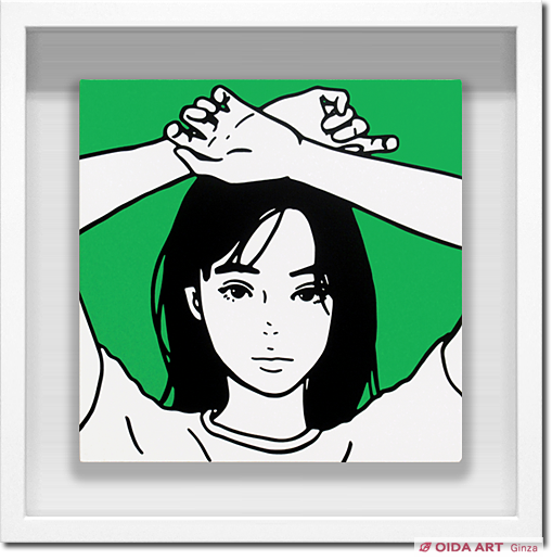 KYNE (キネ) Untitled (2020/green) | 絵画など美術品の販売と買取 ...