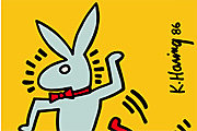 キース・ヘリング Bunny on the Run