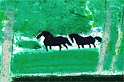 アンドレ・ブラジリエ 池の小馬