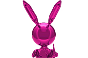 ジェフ・クーンズ Rabbit Purple（リプロダクション）33cm
