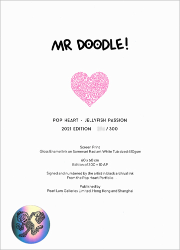 Mr doodle ／Pop Heart- Jellyfish Passion