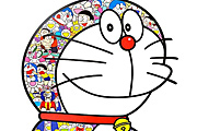 村上隆 おすわりドラえもん「毎日大変だよ、のび太くん」
