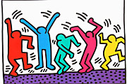キース・ヘリング Untitled (Dance)