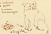 Fujita Tsuguharu (Leonard Foujita) Cat