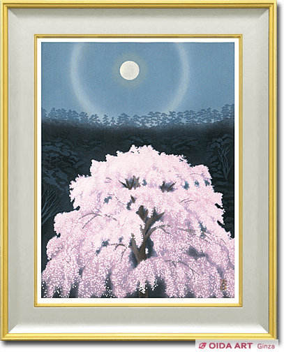 Higashiyama Kaii(new reprint) Blossoms (new wood block reprint)