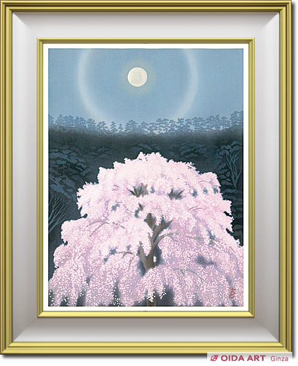 Higashiyama Kaii(new reprint) Blossoms (new wood block reprint)