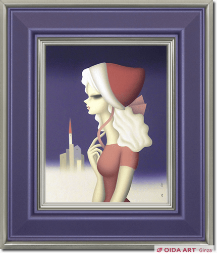 東郷青児 オランダの少女