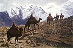 Hirayama Ikuo Silk road – Going in Pamir Heights.