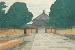 Hirayama Ikuo Mind of silk road – Road to Horyu-ji Temple Yumedono
