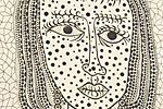 Kusama Yayoi Self-portrait(#217)