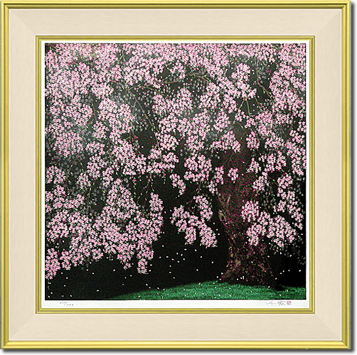 Nakajima Chinami Cherry blossoms at spring evening