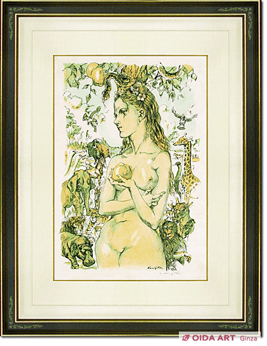 Fujita Tsuguharu (Leonard Foujita) Eve