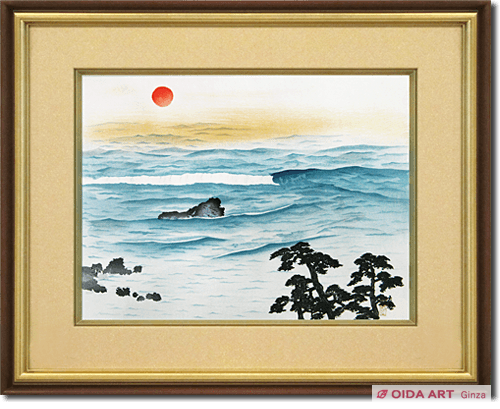 横山大観 海暾 | 絵画など美術品の販売と買取 | 東京・銀座 おいだ美術