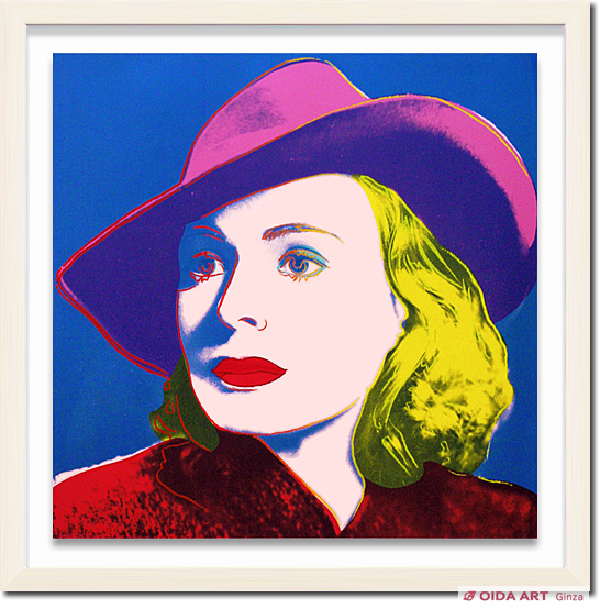 ウォーホル INGRID BERGMAN WITH HAT